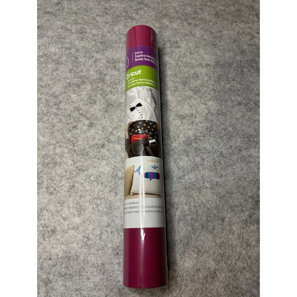 Cricut Iron On Transfer Pink 12''X19'' SEALED